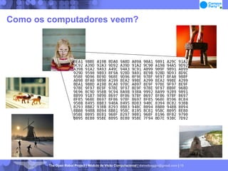 Como os computadores veem? 