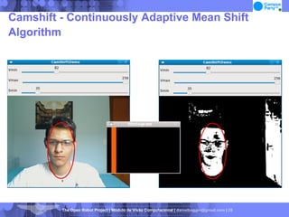 Camshift - Continuously Adaptive Mean Shift Algorithm 