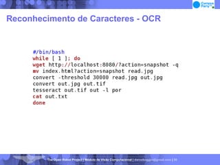 Reconhecimento de Caracteres - OCR 