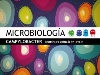 CAMPYLOBACTER RODRÍGUEZ GONZÁLEZ LESLIE
MICROBIOLOGÍA
 