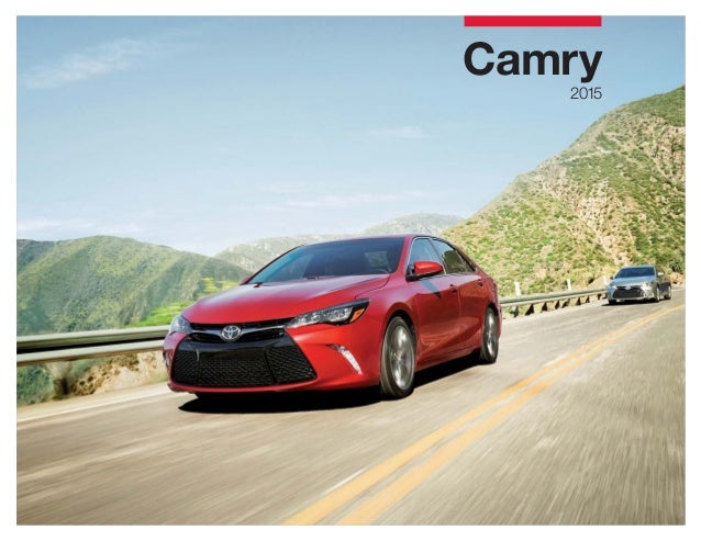2015 Toyota Camry Brochure Toyota Dealer Serving Bloomington