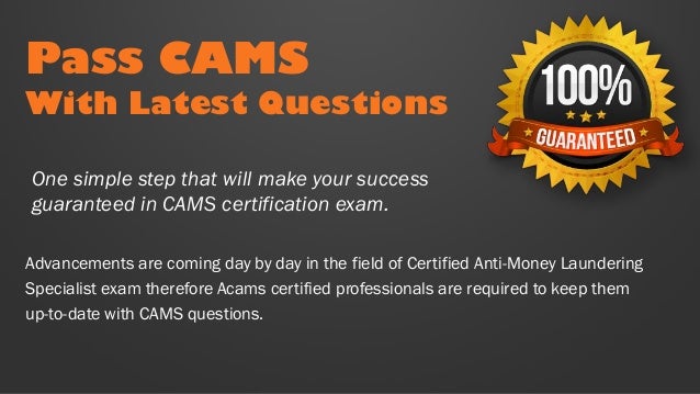 CAMS-JP模擬試験問題集