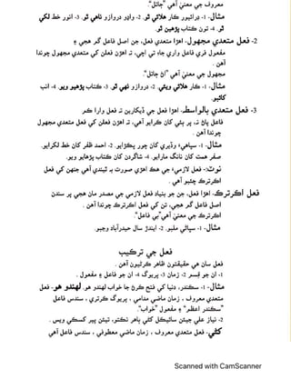 SINDHI GRAMMAR NOTES FOR JEST AND PST TEST PREPARATION