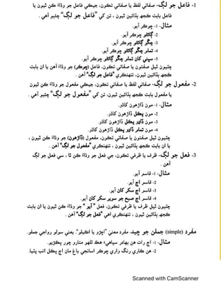 SINDHI GRAMMAR NOTES FOR JEST AND PST TEST PREPARATION