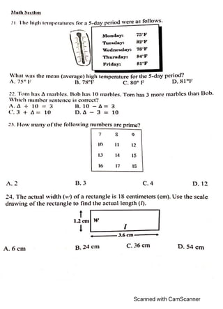 Pst Pattern Question PAST PAPER OF JEST AND PST TEST | PDF