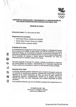 Guayaquil como sede de los Juegos Bolivarianos 2025