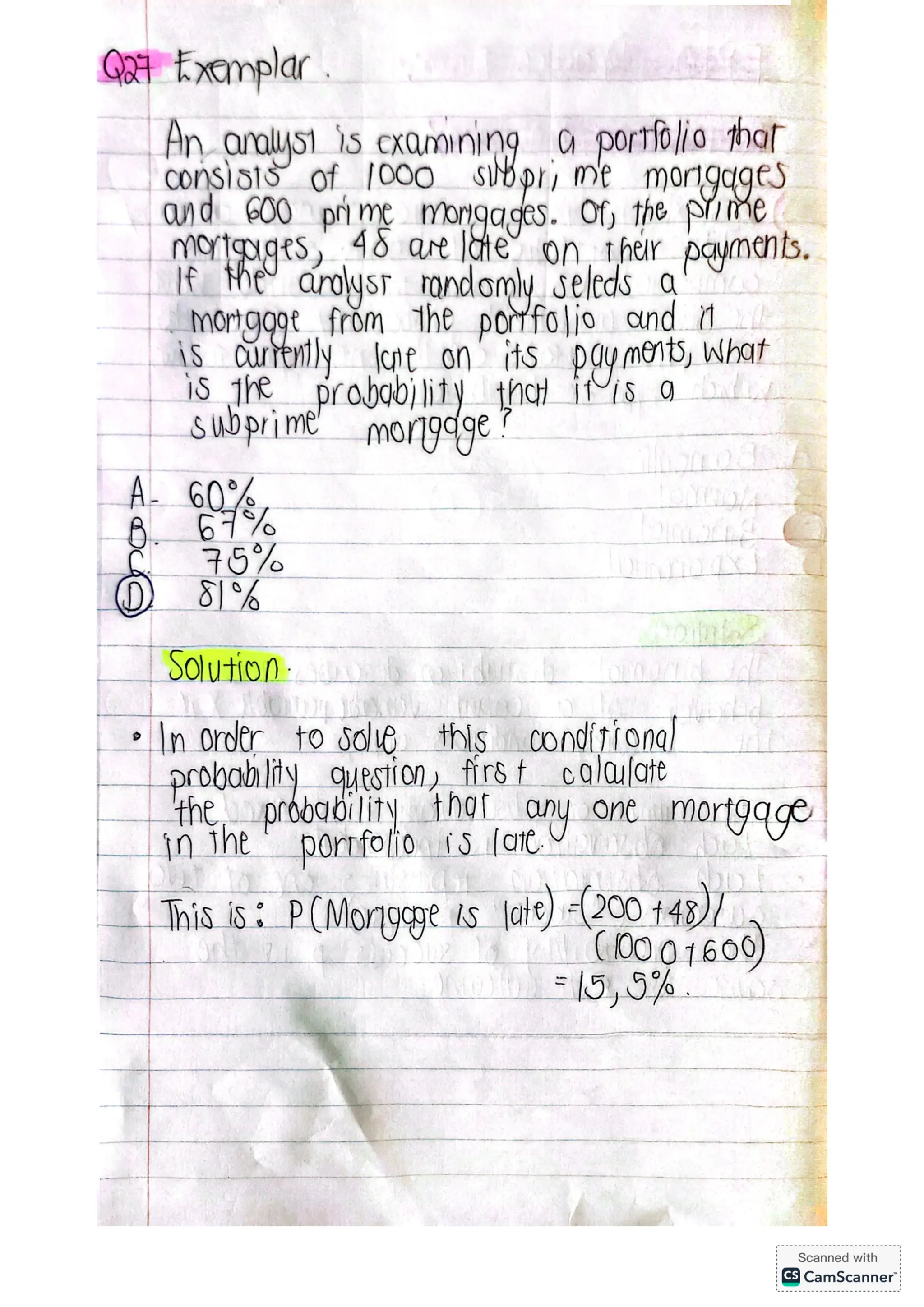 FINANCIAL RISK MANAGEMENT EXAM PRACTICE QUESTIONS pdf