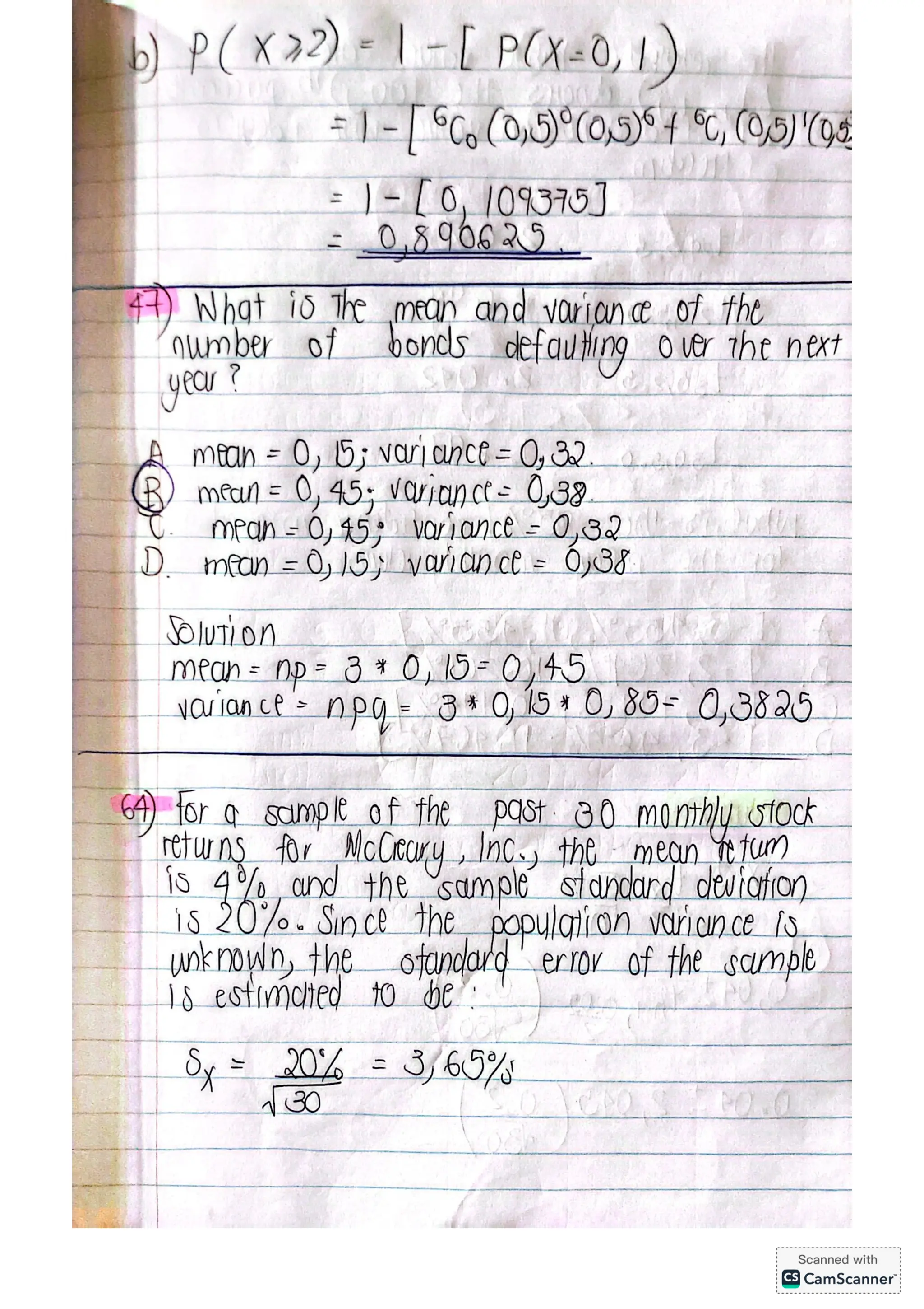 FINANCIAL RISK MANAGEMENT EXAM PRACTICE QUESTIONS pdf