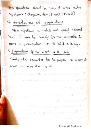 Research Methodology A,B,D.