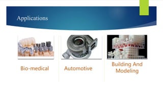 Applications
Bio-medical Automotive
Building And
Modeling
 