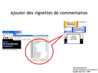 Ajouter des vignettes de commentaires 
