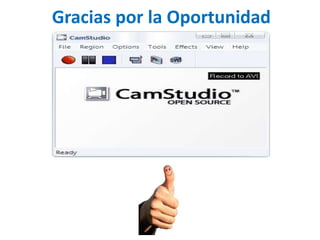 Gracias por la Oportunidad