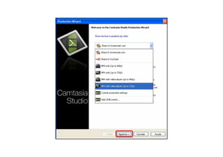 Camtasia Studio | PDF