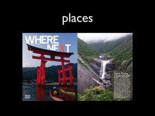 places
 