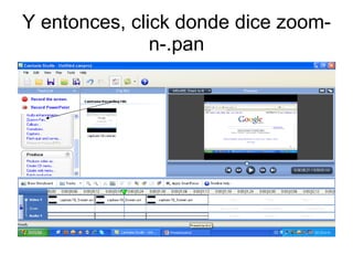 Y entonces, click donde dice zoom-n-.pan 