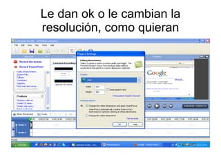 Le dan ok o le cambian la resolución, como quieran 