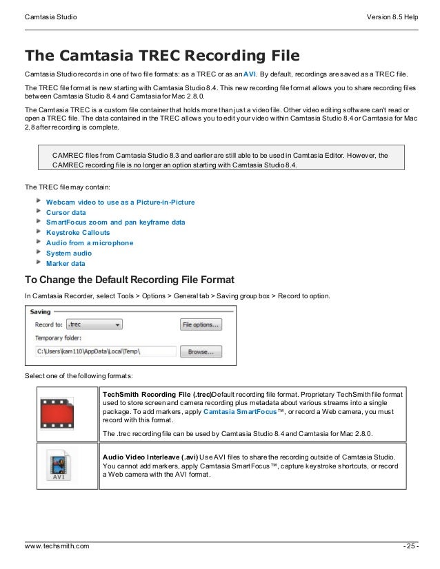 Ive exported mp4 from camtasia studio 8 and cant play it panlana