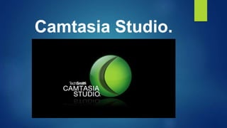Camtasia Studio.
 