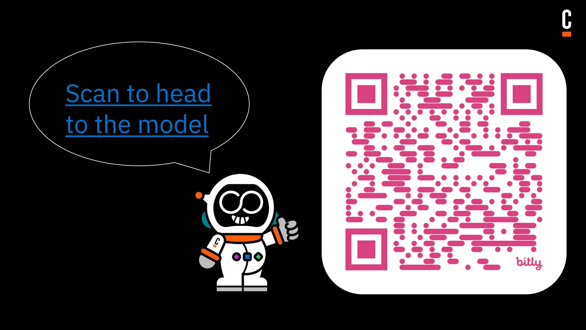 Scan to head
to the model
 