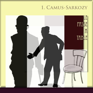 LE
PASSE
A
TABLE
PAS
TAB
1. Camus-Sarkozy
 