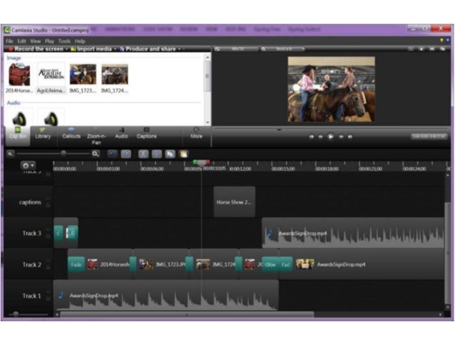 Creating educational video with Camtasia