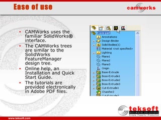Cam works productdemo | PPT