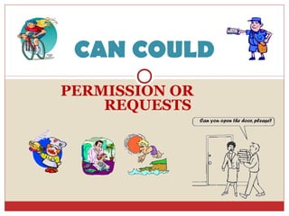 CAN COULD
PERMISSION OR
    REQUESTS
 