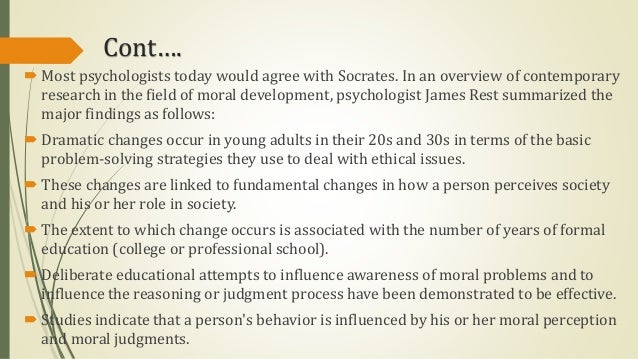 Can ethics be taught..!!