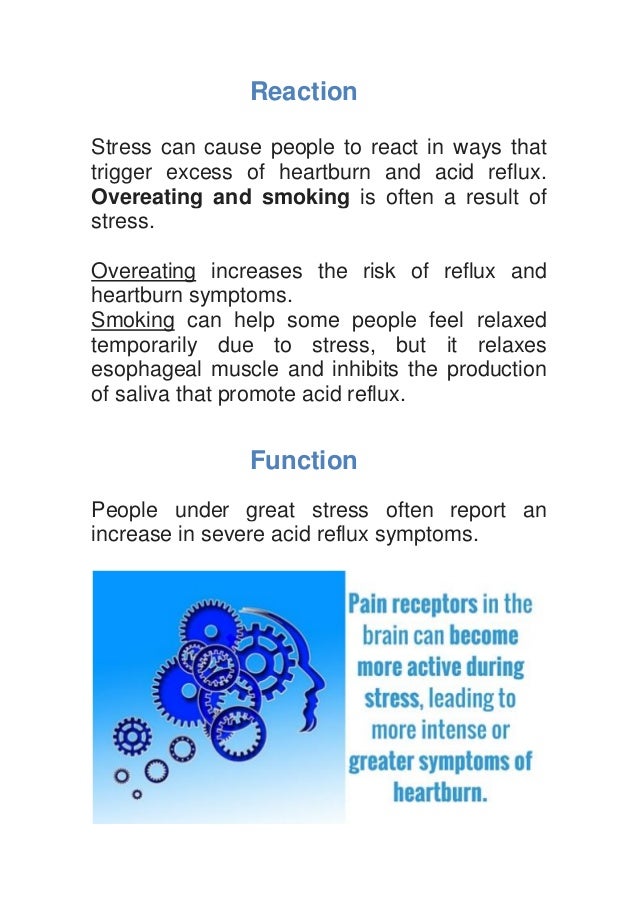 Can Stress Cause Heartburn?