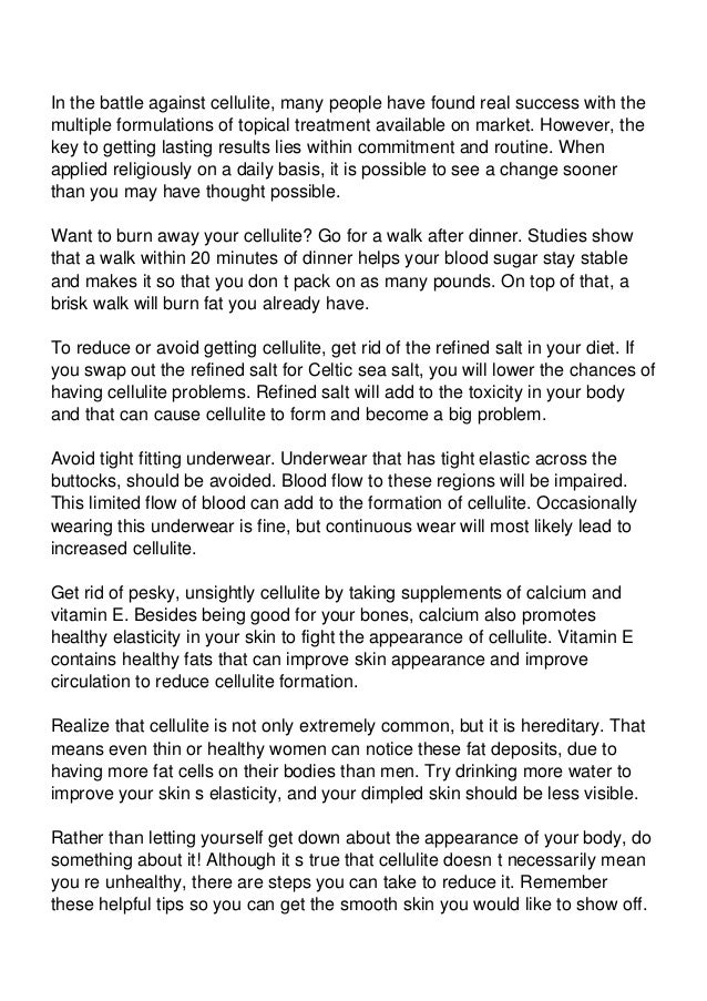 Can Venous Insufficiency Cause Cellulite