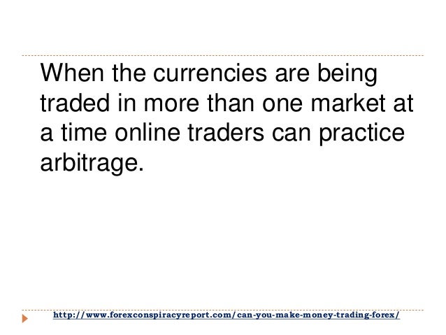 Can you make a living with forex trading