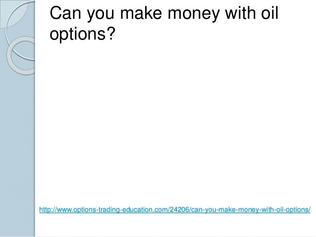 Can you make money options trading