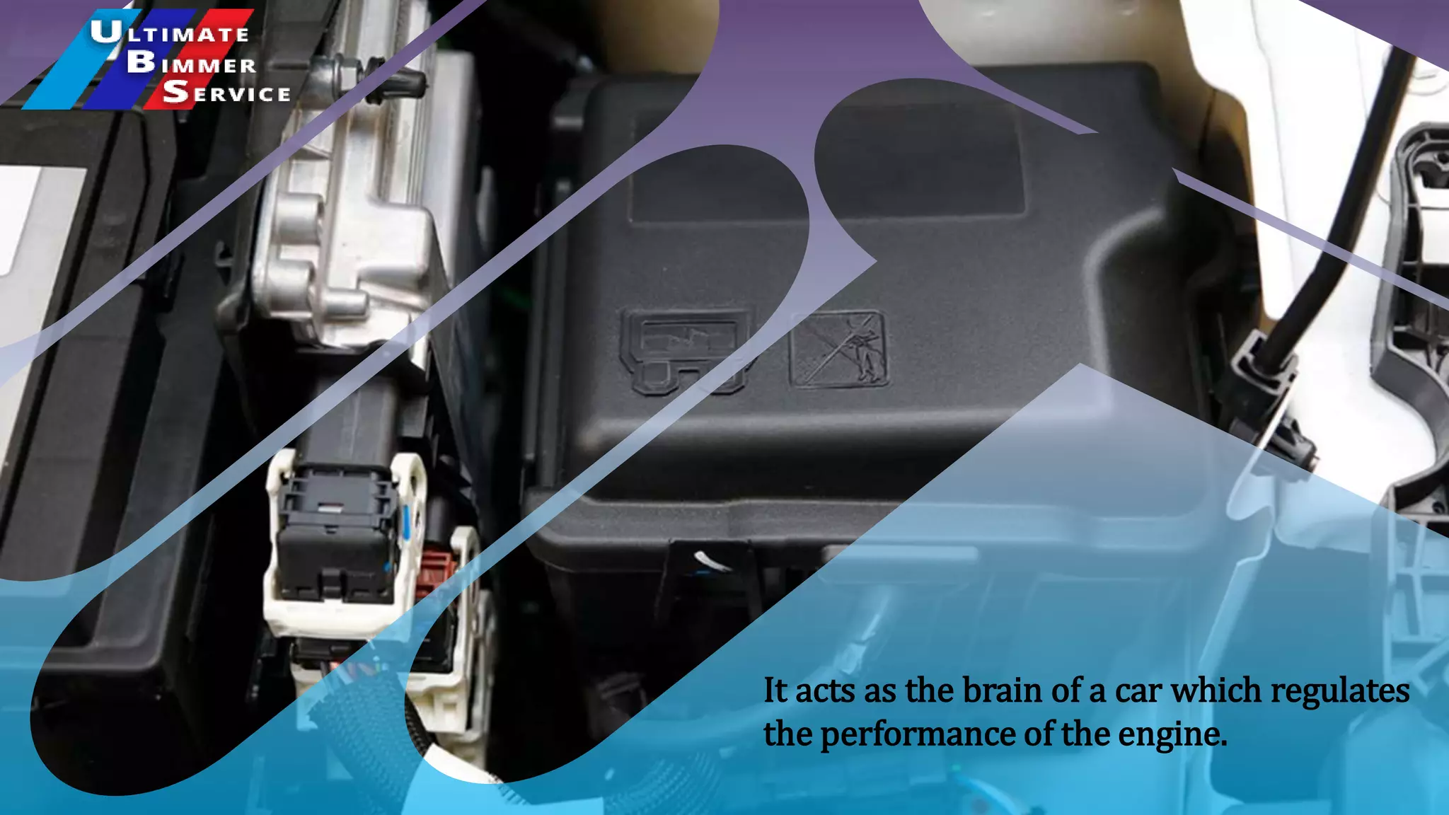 It acts as the brain of a car which regulates
the performance of the engine.