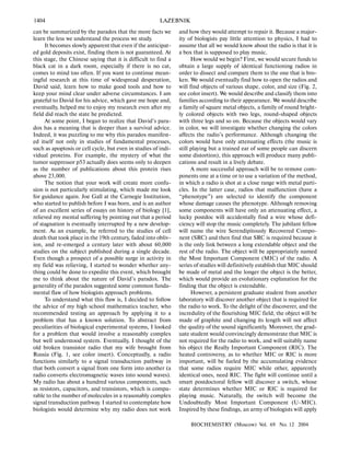 Can a biologist fix a radio or what i learned while studying apoptosis ...