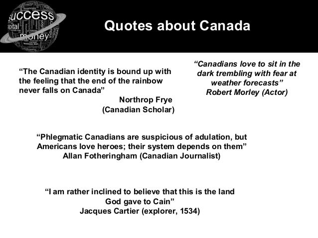 Hockey is important for canadian identity quotes