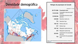 Densidade demográfica
 