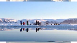 Things to do in the Nunavut
Floe edge tours
The floe edge, or “Sinaaq” in Inuktitut, is where open water meets the ice still attached to the shoreline.
 