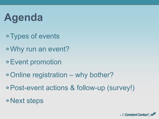 Constant Contact Toolkit - Events and Promotion | PPTX