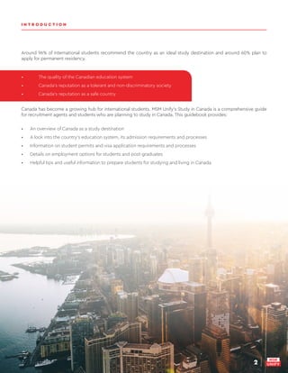 Canada Guidebook for studying in Canada | PDF