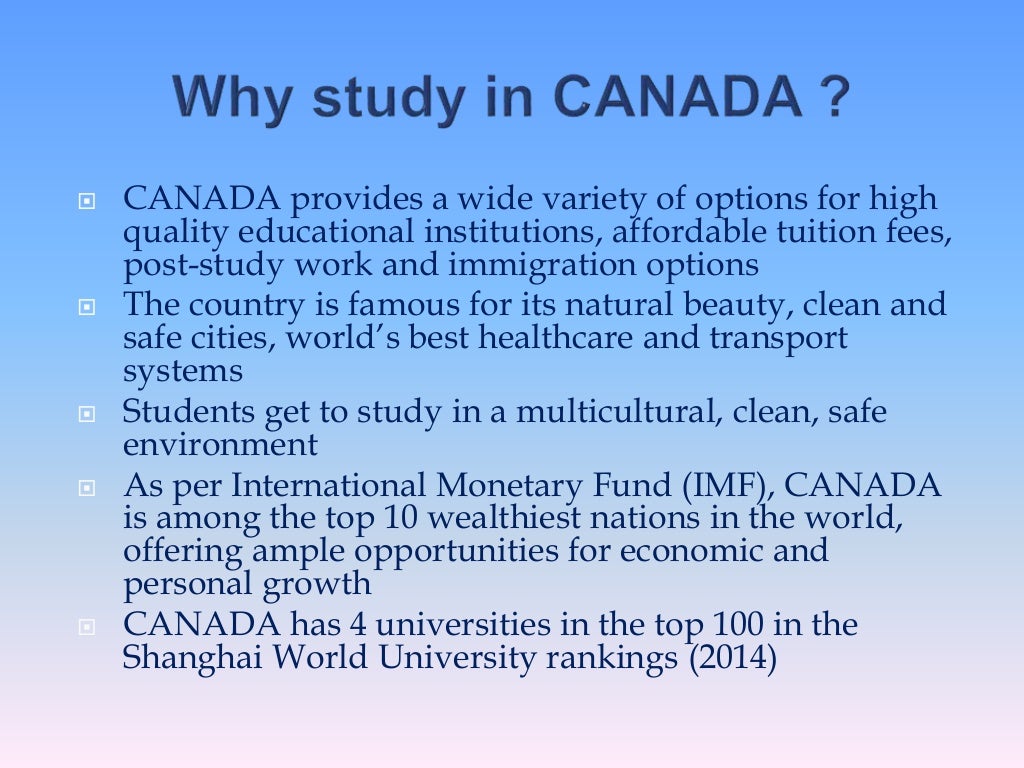 CANADA Student Visa Process