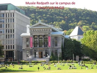Musée Redpath sur le campus de l’Université McGill 
