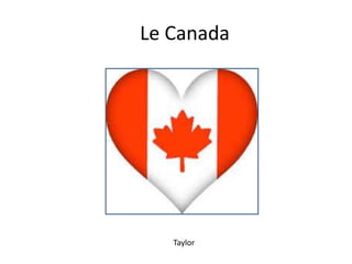 Le Canada

Taylor

 