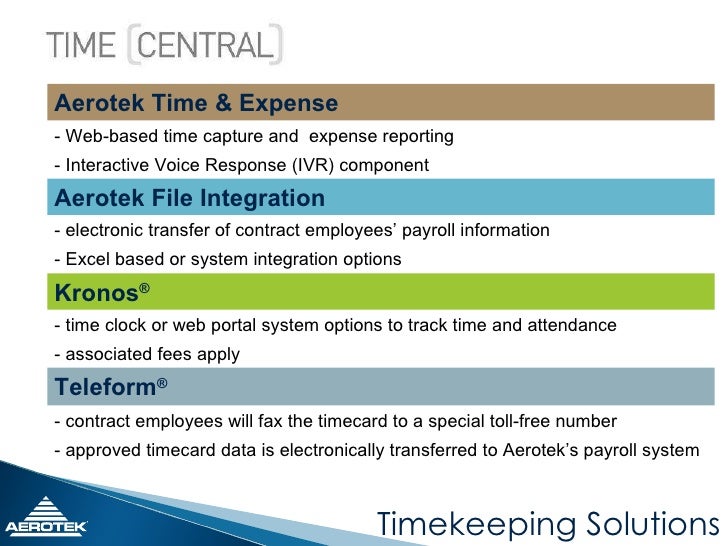 Aerotek Professional Services Information