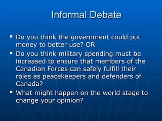 Canada's Foreign Affairs and Foreign Policy: Roles, Challenges, and ...