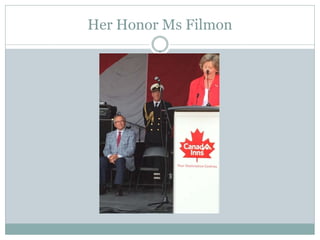 Her Honor Ms Filmon