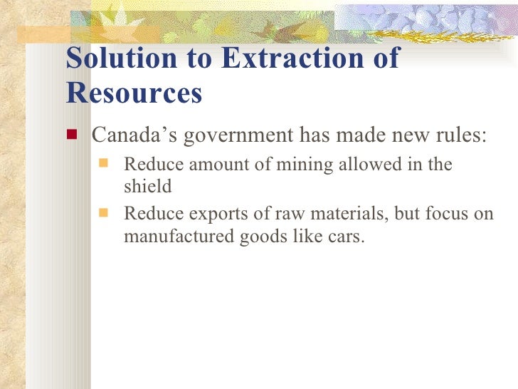 Canada Environmental Issues