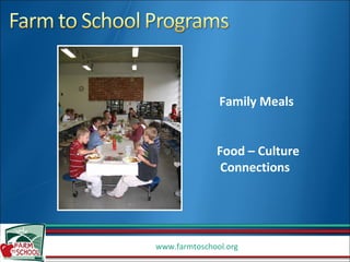 Family Meals  Food – Culture Connections  