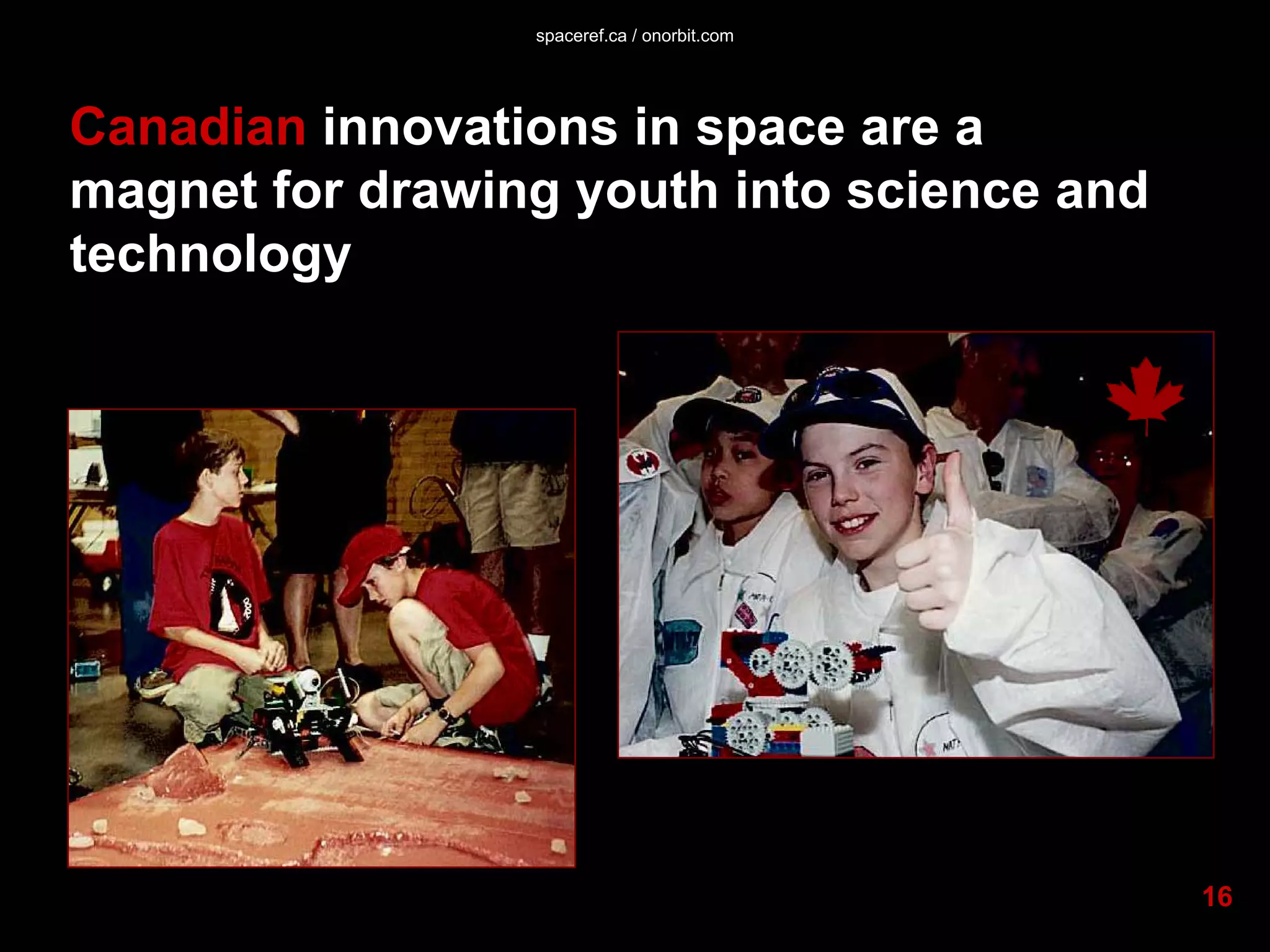 The Future of Canada in Space