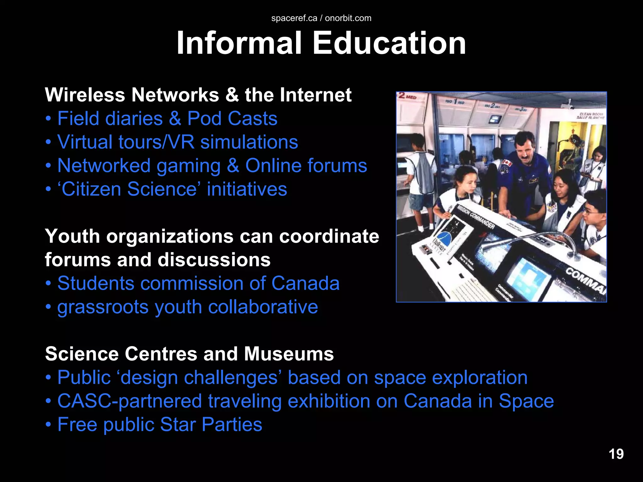 The Future of Canada in Space