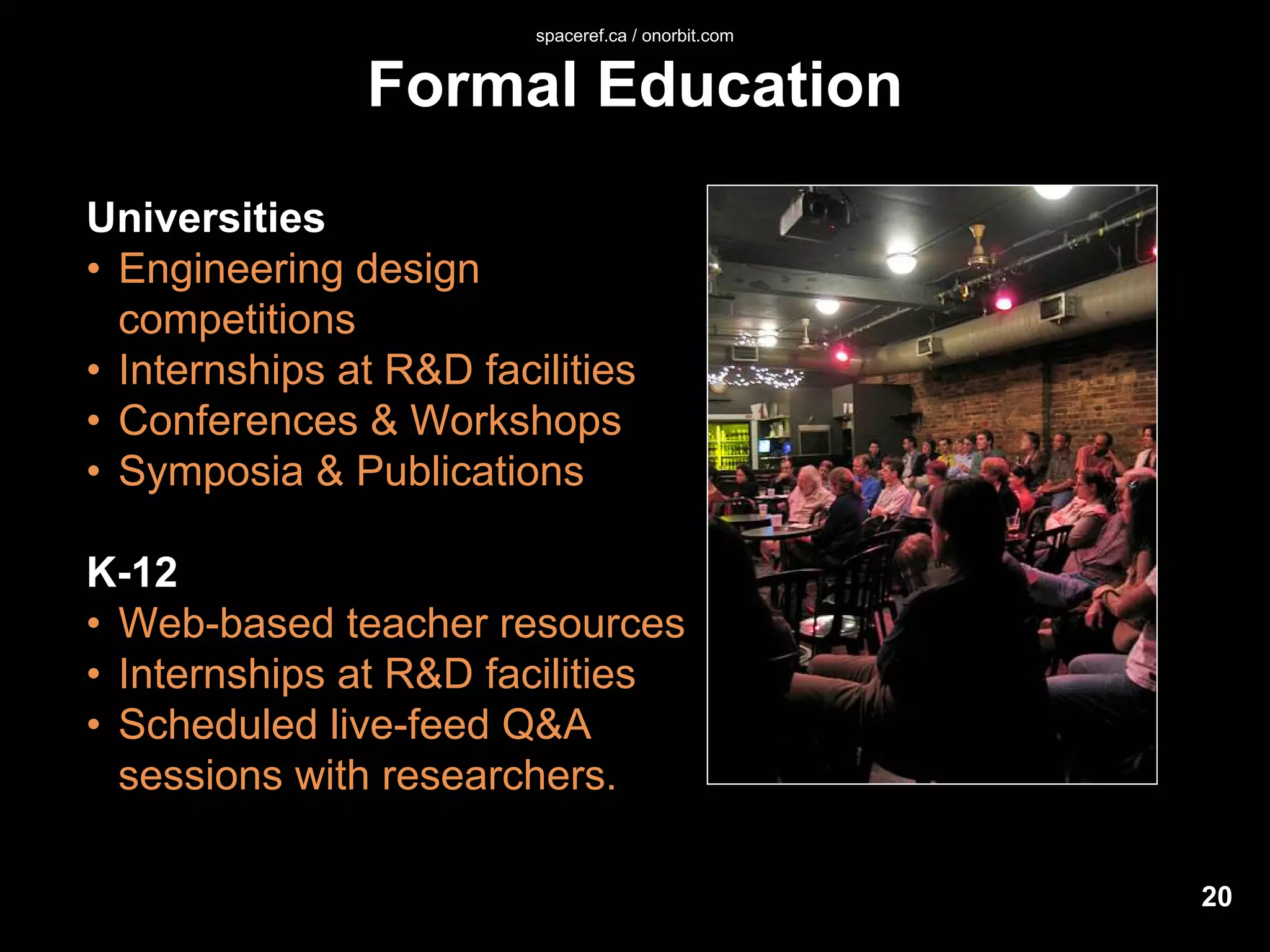 The Future of Canada in Space